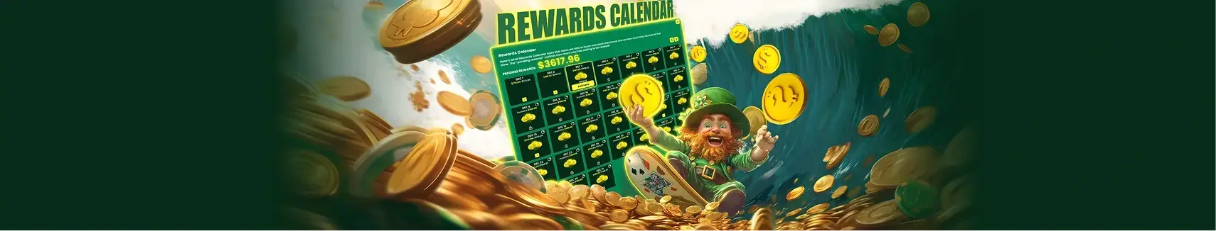 30% Back with Rewards Calendar